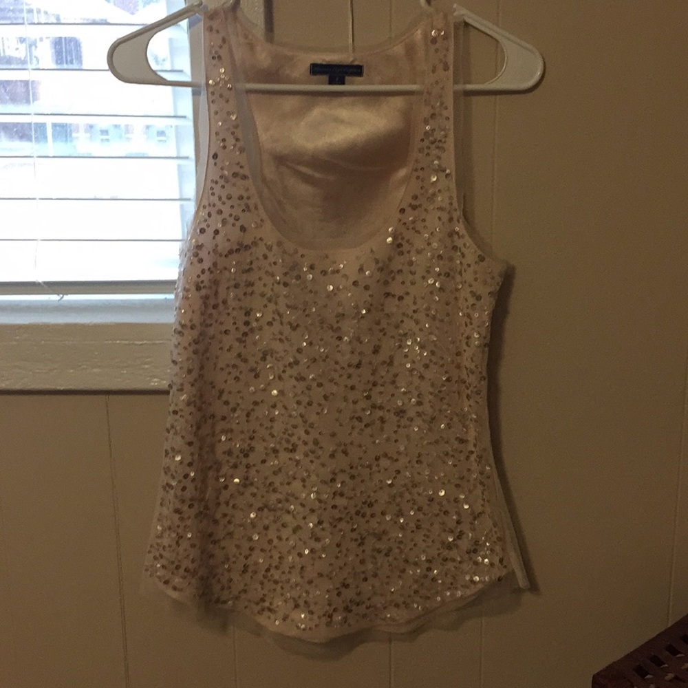 AE Pink Sequin Top